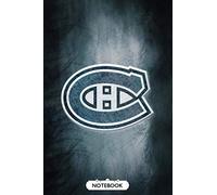 NHL Notebook : Montreal Canadiens Lined Notebook Journal Blank Ruled Writing Journal