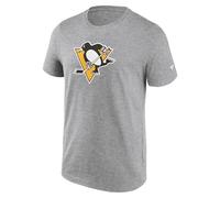 NHL Pittsburgh Penguins T-Shirt Primary Logo Graphic Grey, gray, X-Large