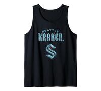 NHL Seattle Kraken Fan Tank Top, Men, Black, X-Large