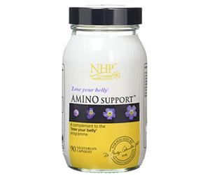 NHP Advanced Amino Support Supplements 90 Vegan Capsules - Essential Amino Acids with EAA & BCAA Blend for Metabolism Support, Appetite Control, Energy Balance & Muscle Maintenance