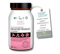 NHP Advanced Healthy Woman Support - Complete Multivitamin & Mineral Formula for Women’s Health, Energy, Vitality & Immunity - 30+ Active Nutrients for Wellness & Hormonal Balance - 60 Vegan Capsules