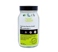 NHP Advanced IB Support Supplement 60 Vegan Capsules-Digestive Formula with Peppermint Slippery Elm Ginger Turmeric Gluten Free for Bloating IBS Relief Gut Health Bowel Comfort & Immune Health
