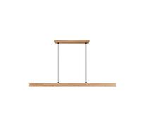 NHPJFDC 120cm Wabi-sabi style travertine Chandelier Long strip of natural indoor stone Hanging Lamp LED 36W with remote control Pendant Lamp For lighting above the dining table in the living room