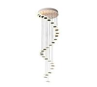 NHPJFDC 28 Lights Led Chandelier Simple Modern Pendant Lighting Fixture Hanging Ceiling Light Fixture for Dining Room Bathroom Bedroom Livingroom Entryway,Warm Light,28 Lights