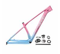 NHPJFDC 29er*2.2" 15/16.5/18.5in Hardtail Mountain Bike Boost Frame 12 * 148mm Thru-Axle Carbon Fibre Racing Frame, Disc Brake Internal Routing