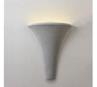 NHPJFDC Cement Wall Sconces, Industrial Style Lamps, E12/E14 Ceramic Base, Vanity Light for Bedroom, Farmhouse LED Lighting, Hardwired, Mount Lights Living Room, Hallway