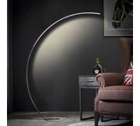 NHPJFDC Dimmable LED Floor Lamp,Arc Floor lamp,Arched Standing Reading Floor Lamp with Remote,Modern Tall Lamp,Ambient Lighting Lamp for Living Room Office Home(Dimmable, Black)