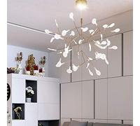 NHPJFDC Fireworks Chandelier Modern Sputnik Chandelier 81 Lights Led Pendant Lighting Simple Modern Ceiling Light Fixture for Hallway Bar Kitchen,Warm Light,63 Lights