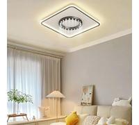 NHPJFDC LED Ceiling Light Flush Mount Ceiling Light Fixture,Dimmable Ceiling Lighting Fixture, Modern Led Ceiling Lamps for Bedroom Office Stairs Hotel Living room kitchen Hallway (Color : White, Siz