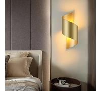 NHPJFDC Luxury Nordic Light Modern Simple Living Room Bedroom Headboard Background Wall Aisle Stairs Outdoor Waterproof Lamp,Energy Conservation (Warm Light)