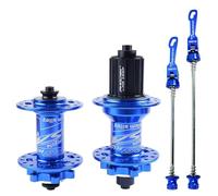 NHPJFDC Mountain Bike Disc Brake Hub, 7-12 Speed HG Hub 6-bolt 7075 Aluminum 32H QR 9x100mm/10x135mm Front/Rear Hub