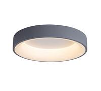 NHPJFDC Nordic Bedroom Ceiling Lights Edge-Lit Flush Mount LED Ceiling Light Three-color Temperature In One Energy Saving Easy To Install Lighting Fixture Home Improvement Interior Lighting