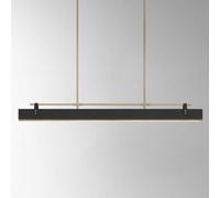 NHPJFDC Postmodern Minimalist Long Leather Hanging Lamp Chinese Restaurant Bar Counter Chandelier Italian Living Room Study Tea Table Pendant Light