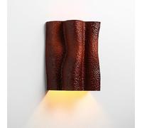 NHPJFDC Tree Stump-Shaped Wall Lamp, Resin Wall Sconce, Living Room Decorative Lighting Wall Light, Cartoon Design Wall Lamps, E27 Socket, Modern Minimalist Wall Lights for Bedside(Wood-Look)