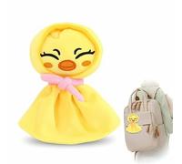 NHPY 1 Piece SKZOO Plush Doll Keyring & Backpack Pendant - Cute Cuddly Toy Collectible (Yellow Chicken)
