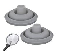 NHQZ Pack of 2 Seal Pressure Cooker Accessories, Silicone Cap for Pressure Cooker Valve, Size: 3.1 x 3.1 x 1.4 cm, Applicable Temperature: -40-230°C, Suitable for Pressure Cookers