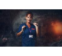 NHS and key worker superhero photoshoot with a print and downloadable image