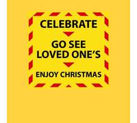 NHS Covid Christmas Seeing Love Ones Men's T-Shirt - Yellow - XXL - Yellow