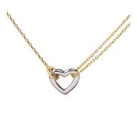 NHTISGRUE eternal ring asymmetrical splicing necklace European and American choker short necklace interlocking