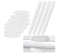 NHTZLEMEN 8 Pieces Car Door Handle Protector, for Toyota Yaris 4 GR Cross Hybride 2020-2025 Easy Install Anti-Scratch & Waterproof Protector Long Lasting Paint Protection,B