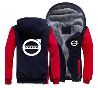 NHTZLEMEN Car Coat, for Volvo V60 2000-2025 Comfort Outwear with Pocket Casual fashion Outdoor Cardigan Warm Accessories Daily Outdoor Wear Windproof,XL-A