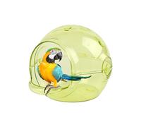 Nhujevkom Bird Nest for Cage - Bird Breeding Nest Hatch House | Transparent Cage Accessories Breeding Hut for Small Animal Lovebird Finch Canary Budgies Conure Hamster Cockatiel