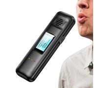 Nhujevkom Breathalyzer Test for Alcohol - Portable Alcohol Tester,Digital Display Detector Device for Home Family Gathering Social Setting Party Before Driving Festival Workplace