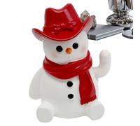 Nhujevkom Christmas Movable Figurines Decor - Movable Arm Santa Claus Decorations | Interactive Cute Santa Claus Snowman Statue for Table Desk Shelf Offices Home Garden Birthday Holiday Yard Winter