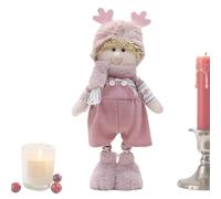 Nhujevkom Cloth Dolls,Soft Kids Cute Rag Doll | Safe Realistic Plush Decoration with Adjustable Leg for Kids Toddler Daughter Friends Colleagues Play Housewarming Birthday Valentine's Thanksgiving
