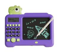 Nhujevkom Electric Learning Toys for Toddler - LCD Drawing Writing Tablet 2-In-1 Electric Toys,National Learning Erasable Doodle Board Colorful Drawing Pad for Girls & Boys