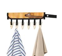 Nhujevkom Folding Sock Dryer With 6 Pegs Foldable Sock And Underwear Hangers For Drying, Clothes Drying Hanger Clothes Airer, Drying Rack For Use In Homes, Dormitories And During Travels