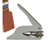 Nhujevkom Personal Book Embosser,Library Embossing Stamp | Elegant Wedding Invitation Embossed Machine for Envelopes Paper Crafts Women Teacher