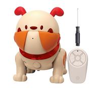 Nhujevkom Robotic Dog | Interactive Light Up Musical Dog Toy | Speaking Learning Toy | for Kids Boys Adults Boredom Relief Birthday Christmas Easter Home