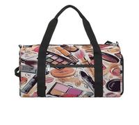 NHYDSPQ Gym Bag,Cosmetic And Makeup Theme Pattern Gym Duffle Bag,sports Gym Bag,small Fitness Workout Sports Duffle Bag,gym Bag for Women And Men, style, style, One Size, Modern