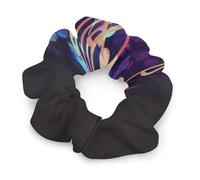 NHYDSPQ Hair Bands, Colorful Galaxy Music Note Hair Scrunchies,scrunchy Elastic Hair Bands,soft Hair Ties for Women Hair Accessories, style