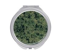 NHYDSPQ Makeup Mirrors,Green Army Camouflage Print Hand Mirror,Small Vanity Mirror,mini Compact Travel Makeup Mirro