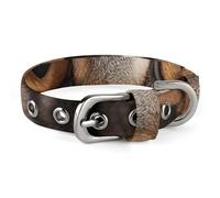NHYDSPQ Pet Collar, Cat Under Blanket Print Pet Collar,Personalized Pet Collars Cat Collar for Small and Medium-Sized Dogs Adjustable Sizes, style-35