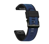 NHYHEHMR 26 22Mm Quick Release Watch Band Straps for 7 7X Easyfit Silicone Wirstband/Black Yellow/Feni* 7*