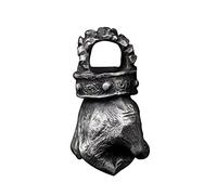 NHYHEHMR Brave Fist Power Holds The Fist and Necklace Chain Pendants Punk Rock Hip Hop for Male Boy Fashion Jewelry Gift
