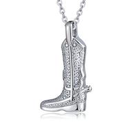 NHYHEHMR Collier Keepsake pour Cendres, Câble de Collier en Acier Inoxydable Vertet Urn Verne pour Hommes et Femmes