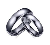 NHYHEHMR Fashion Couple Jewelry Color Tungsten Carbide For Men Women Engagement Ring Wedding Band Alliance Couple Jewelry