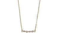 NHYHEHMR French Simple Pearl Pendant Necklace Women Light Luxury Temperament Wedding Party Jewelry Gift