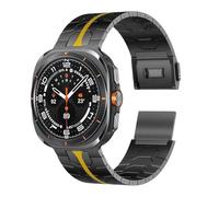 NHYHEHMR Magnetic Clasp Stainless Steel Strap For Galaxy Watch 7 Ultra 47mm Luxury Metal Wristband For Galaxy Watch Ultra Watchbands