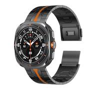 NHYHEHMR Magnetic Clasp Stainless Steel Strap For Galaxy Watch 7 Ultra 47mm Luxury Metal Wristband For Galaxy Watch Ultra Watchbands