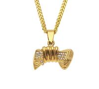NHYHEHMR Mens Hip Hop Holding Pendant Jewelry Iced Out Rhinestone Men Necklace Filled For Gift Present