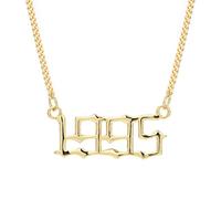 NHYHEHMR Simple Year Number Pendant Necklace Wedding Anniversary Birthday Reminder Jewelry Accessories Friendship Gift