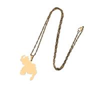NHYHEHMR Venezuela Map Glossy Pendant Necklace - Temperament Geometry Charm Geometry Map Necklaces,For Men Women Patriotic Maps Pendant Thin Chain Jewelry Gift