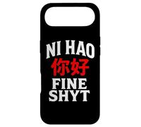 NI HAO FINE SHYT | FUNNY HUMOROUS CHINESE MANDARIN MEME Case for iPhone Air