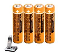 NI-MH AAA Rechargeable Battery 1.2V 550mah 4-Pack AAA rechargeable Batteries for Panasonic BT Gigaset Cordless Phones