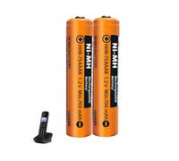 NI-MH Battery AAA 700 mAh 1.2 V for Gigaset Handsets, Rechargeable Batteries AAA for Panosonic Cordless Phones - Pack of 12